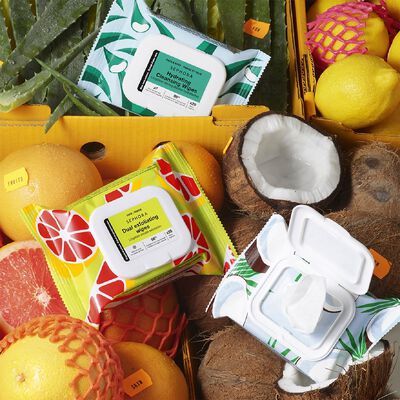 DUAL EXFOLIATING WIPES (TOALLITAS DE DOBLE EXFOLIACI&Oacute;N)